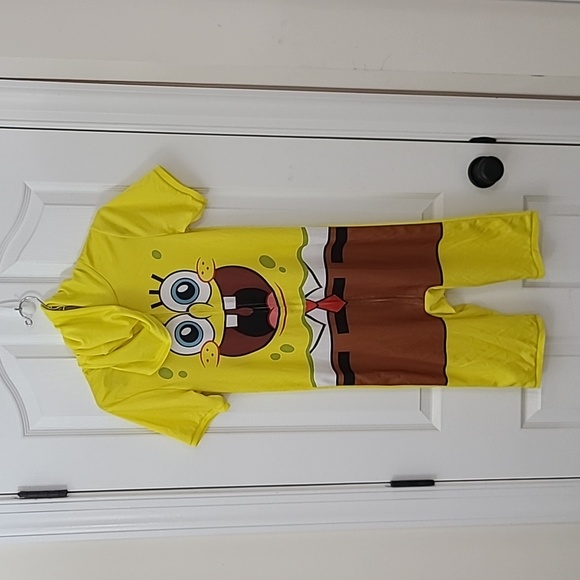 SPONGEBOB PJs Romper Onsie Kids M Cute! - Picture 2 of 5